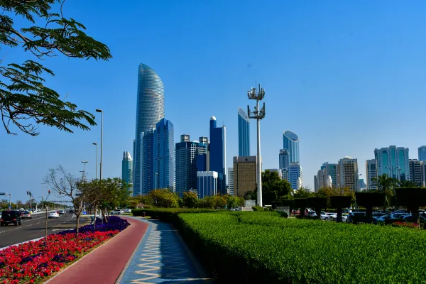 Downtown in Abu Dhabi, United Arab Emirates