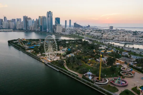 Al Montazah Parks on Sea Coast in Sharjah